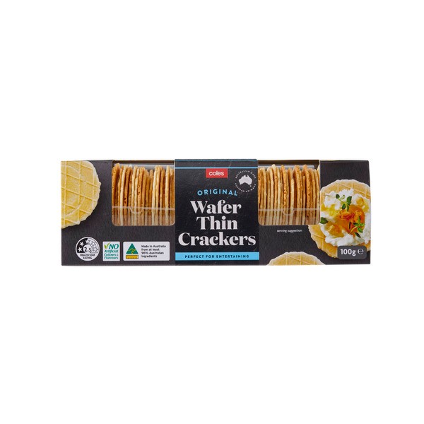 Coles Wafer Crackers | 100g