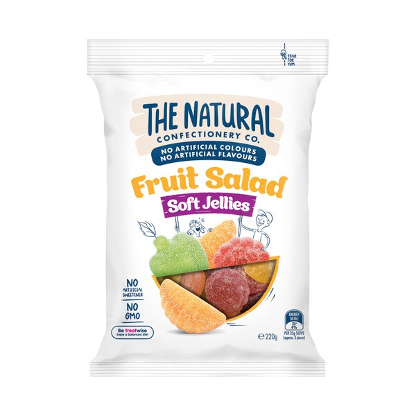 The Natural Confectionery Co. Fruit Salad Soft Jellies | 220g