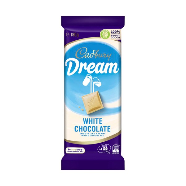 Cadbury Dream White Chocolate Block | 180g
