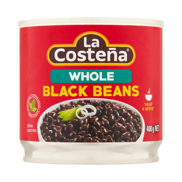 La Costena Whole Black Beans | 400g