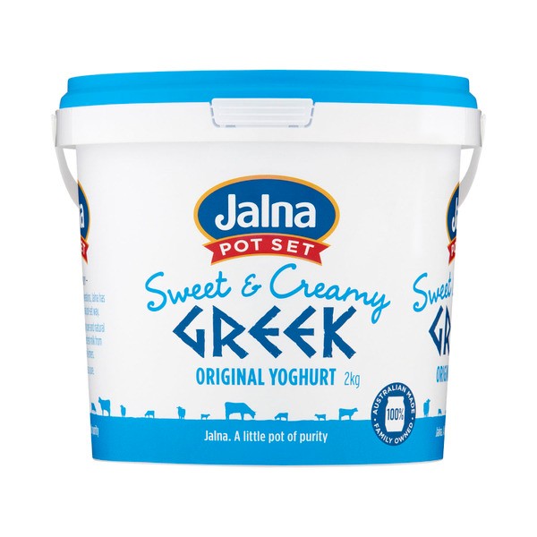 Jalna Sweet & Creamy Greek Yoghurt | 2kg