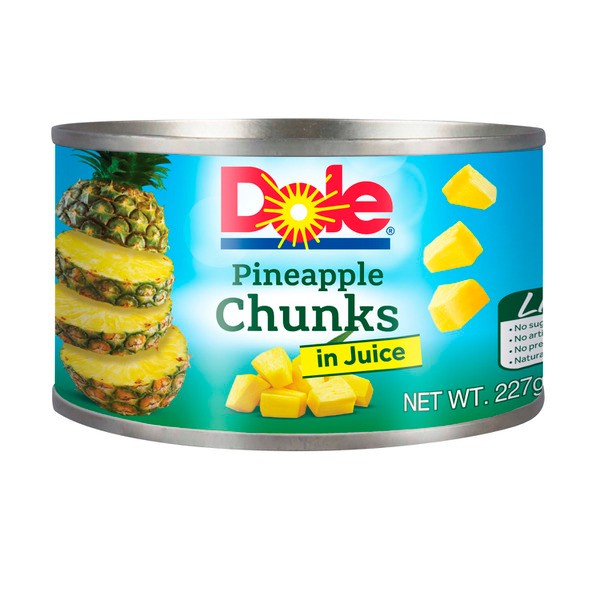 Dole Pineapple Chunks In Juice | 227g