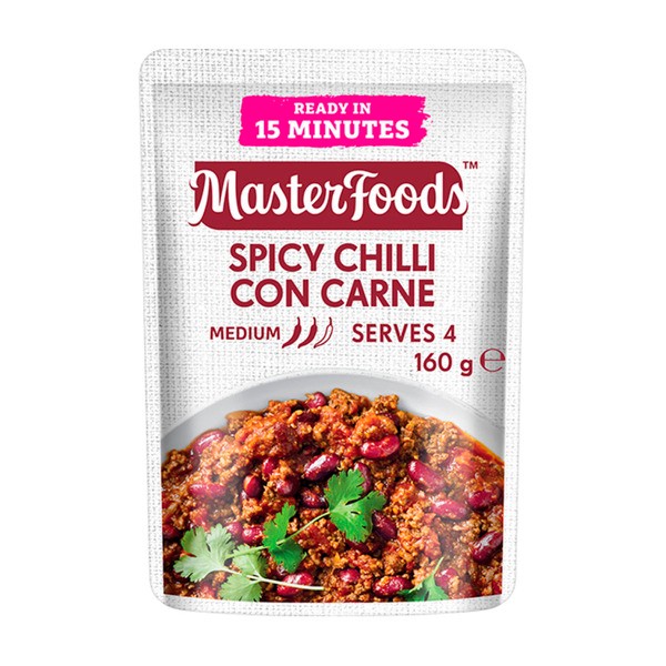 MasterFoods Spicy Chilli Con Carne Recipe Base | 160g