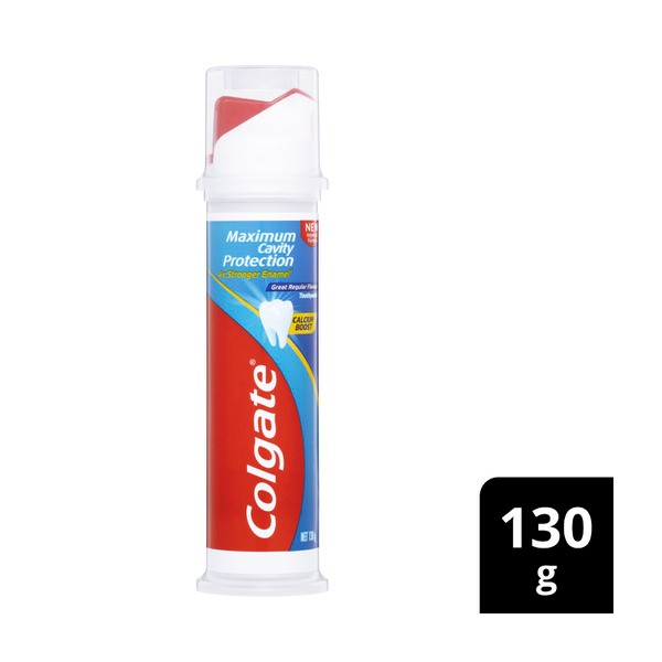 Colgate Regular Pump Toothpaste | 130g