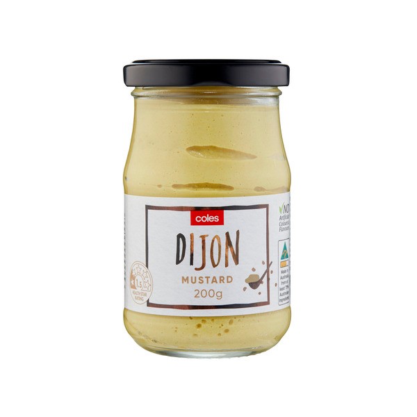 Coles Dijon Mustard | 200g
