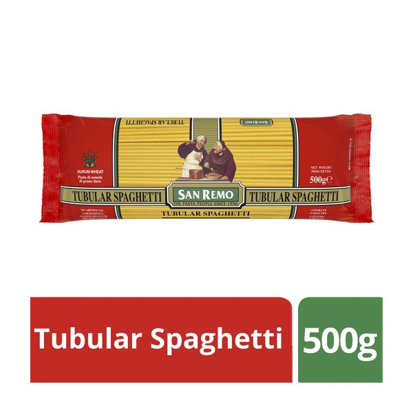 San Remo Tubular Spaghetti No 6  | 500g