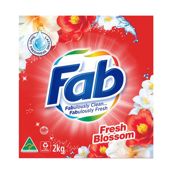 Fab Ultra Sunshine Fresh Top & Front Loader Laundry Powder | 2kg
