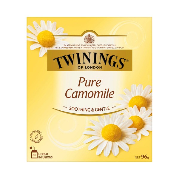 Twinings Pure Camomile Infusions Tea Bags 80 pack | 96g