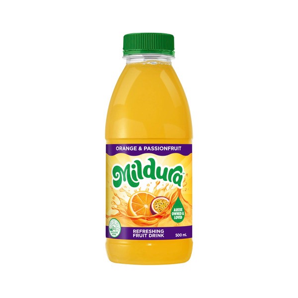Mildura Orange And Passionfruit Drink | 500mL