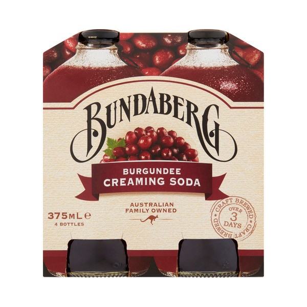 Bundaberg Brewed Drink Burgundee 4x375mL | 4 pack