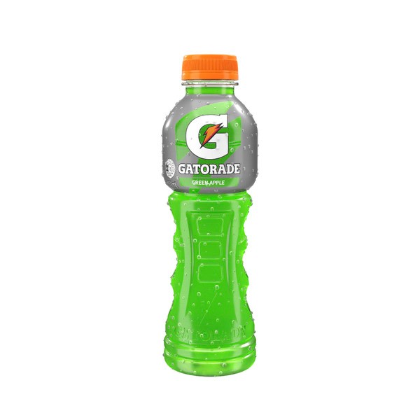 Gatorade Sports Drinks Green Apple Electrolyte Hydration Bottle | 600mL
