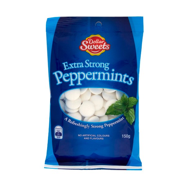Dollar Sweets Extra Strong Peppermints | 150g