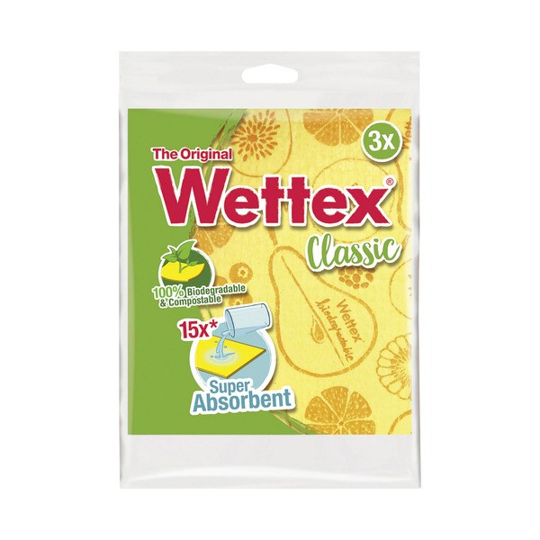 Vileda Wettex Cloth Sponge | 3 pack