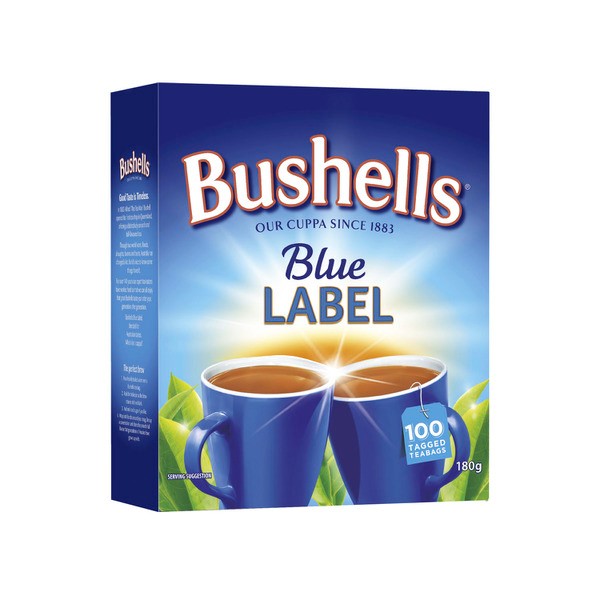 Bushells Blue Label Tea Bags Teacup | 100 pack