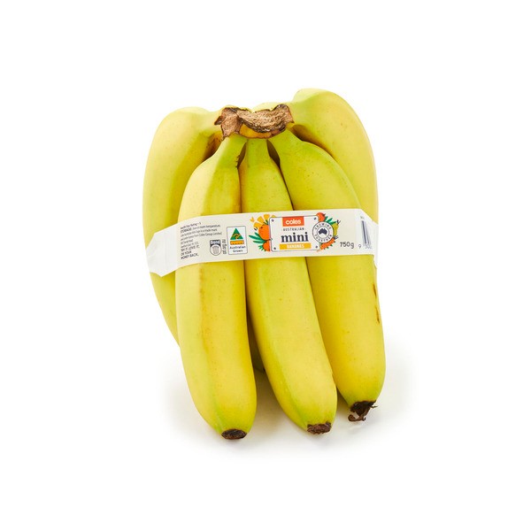 Coles Bananas Mini Pack | 750g