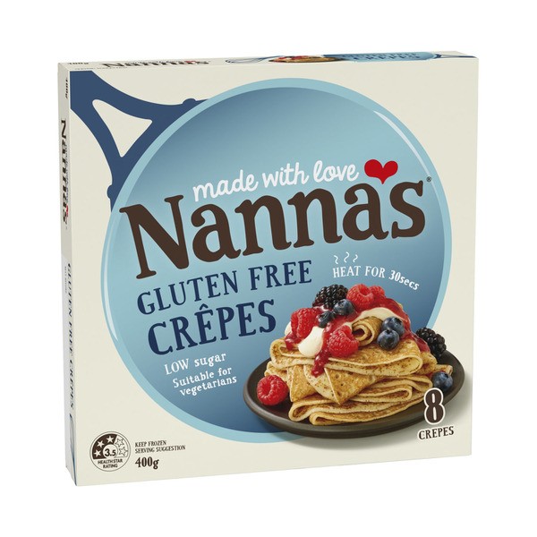Nanna's Frozen French Style Crepes | 400g