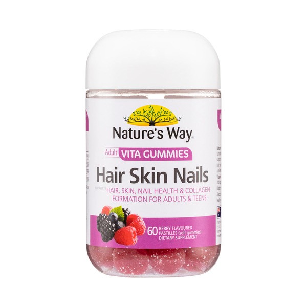 Nature's Way Vita Gummies Hair- Skin & Nails | 60 pack