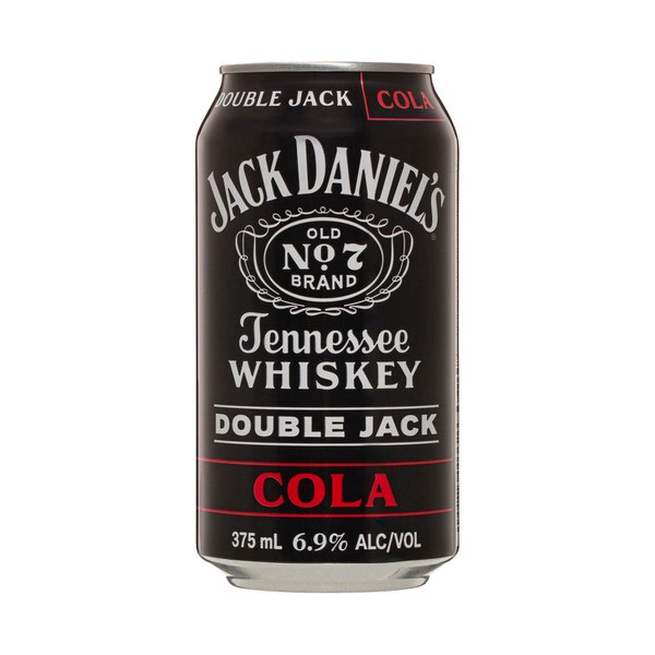 Jack Daniels Double Jack & Cola Can 375mL | 20 Pack