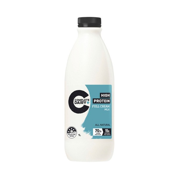 The Complete Dairy High Protein Full Cream Milk | 1L