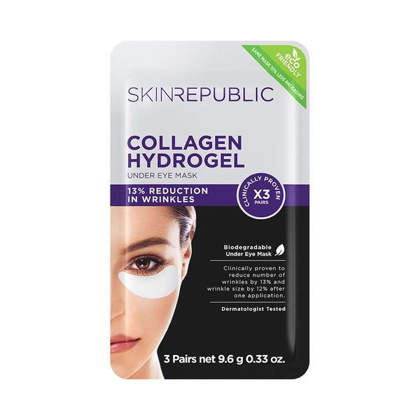 Skin Republic Collagen Hydrogel Under Eye Patches | 6 pack