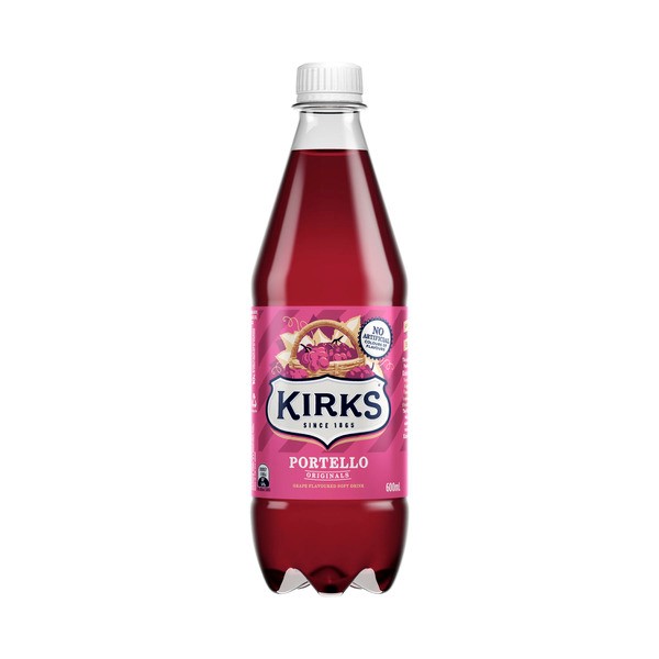 Kirks Portello Soft Drink Bottle | 600mL