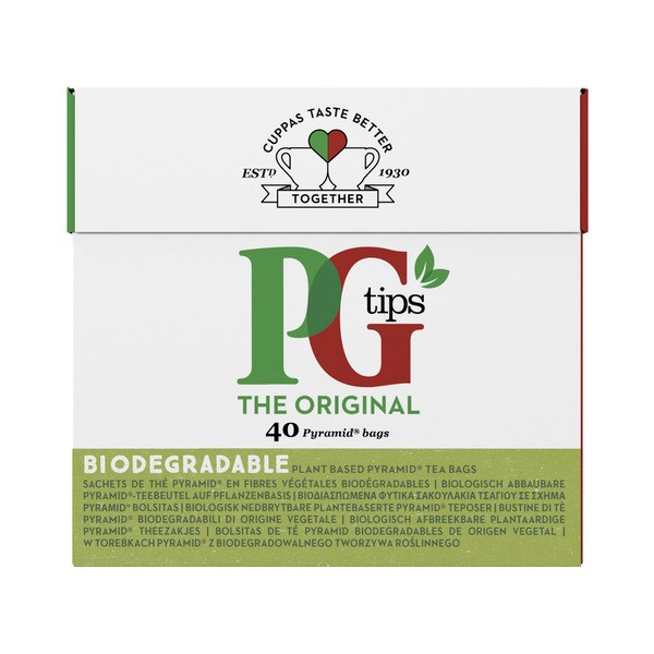 Pg Tips Tea Bags 40 Pack | 116g