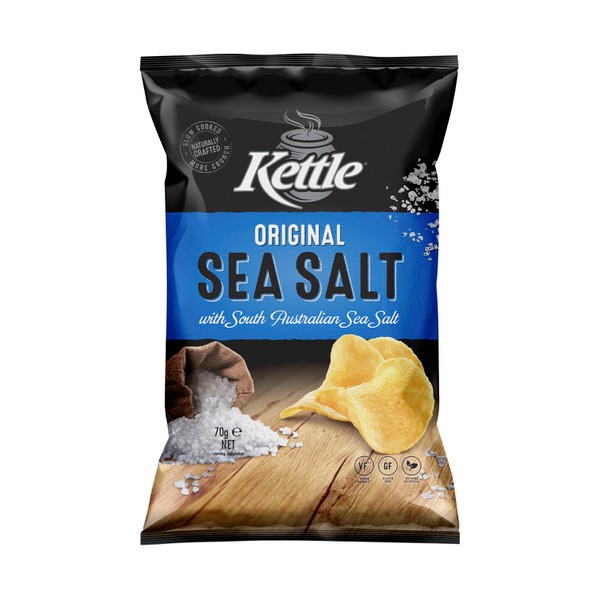 Kettle Sea Salt Potato Chips  | 70g