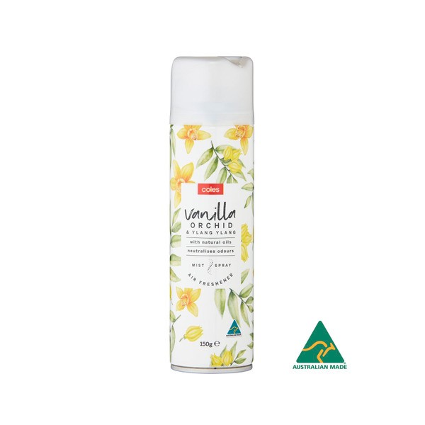 Coles Air Freshener Vanilla Orchid & Ylang Ylang | 150g
