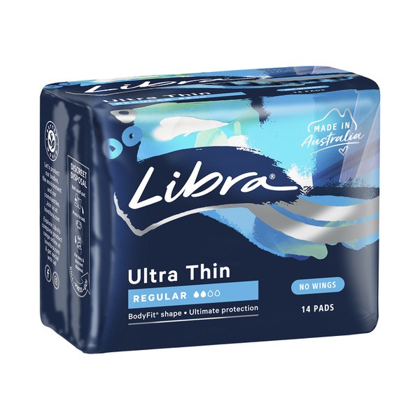 Libra Regular Ultra Thin Pads | 14 pack