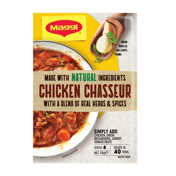 Maggi Gluten Free Recipe Bases Chicken Chasseur | 35g