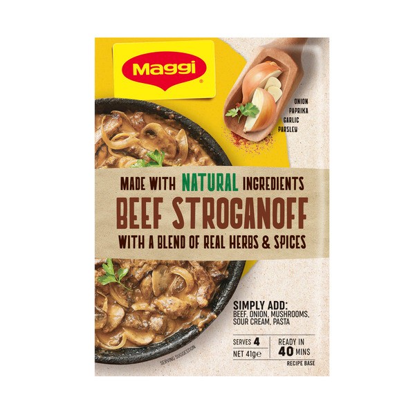 Maggi Gluten Free Recipe Bases Beef Stroganoff | 41g