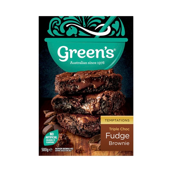 Green's Triple Choc Fudge Brownie | 500g