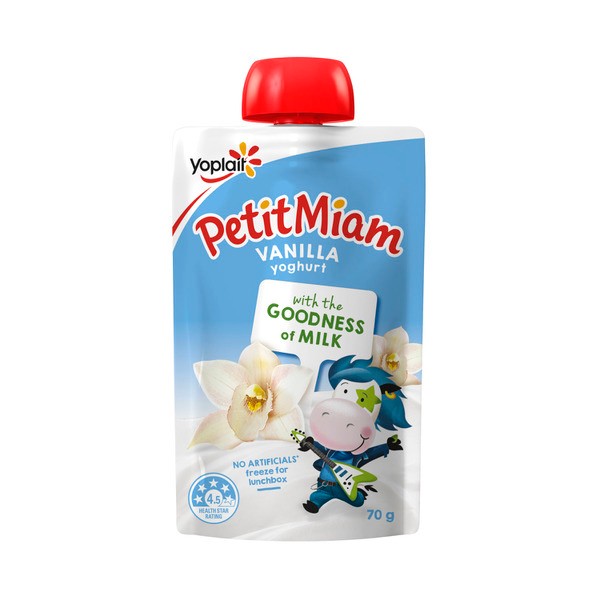 Yoplait Petit Miam Vanilla Yoghurt Pouch | 70g