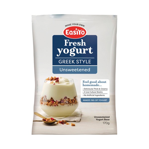 Easiyo Greek Style Unsweetened Yoghurt | 170g