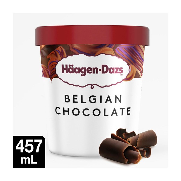 Haagen Dazs Belgian Chocolate Ice Cream Tub | 457mL