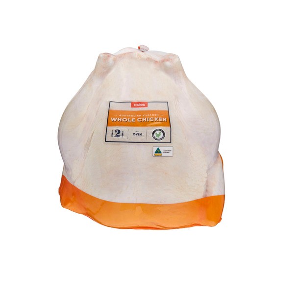Coles RSPCA Approved Medium Whole Chicken | approx. 1.65kg