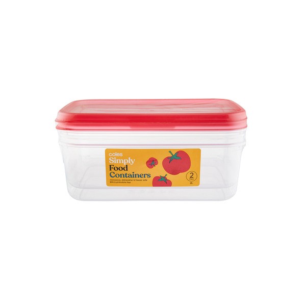 Cook & Dine Food Containers 2L | 2 pack