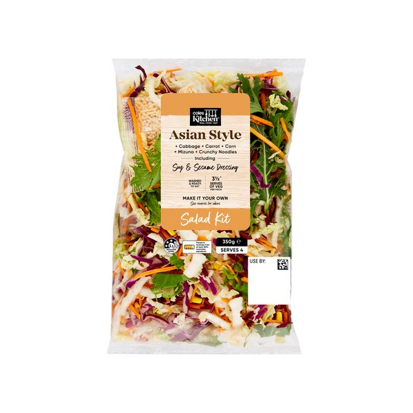 Coles Kitchen Asian Style Salad Kit | 350g