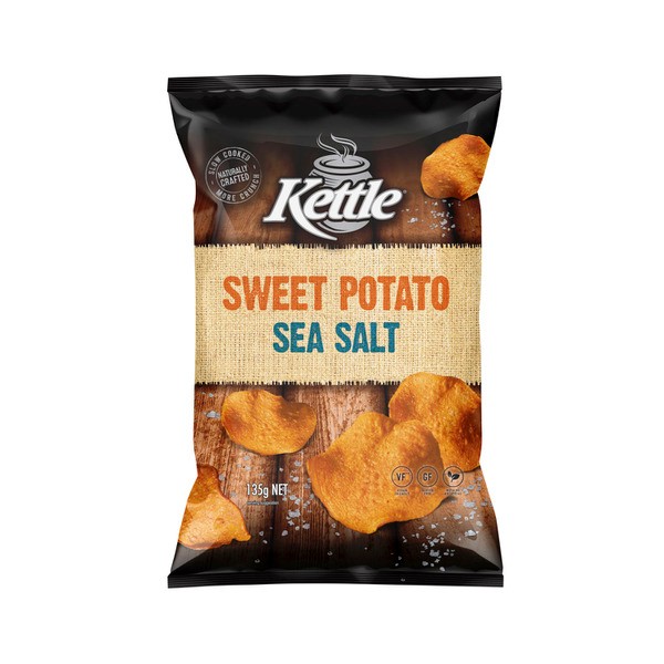 Kettle Sweet Potato Chips Sea Salt | 135g
