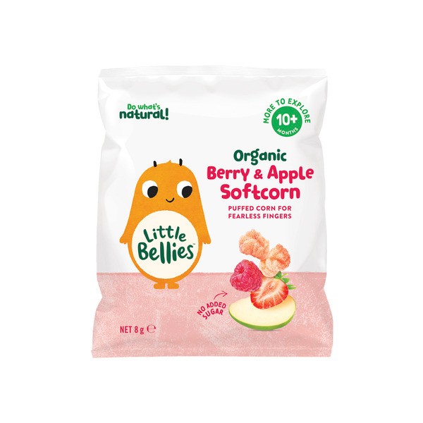 Little Bellies Softcorn Berry & Apple | 8g