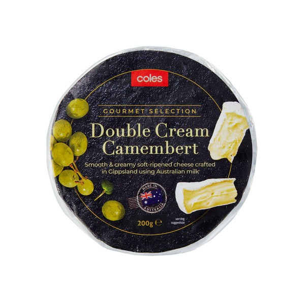 Coles Double Cream Camembert | 200g