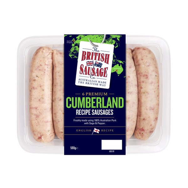 British Cumberland Sausages | 500g