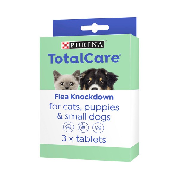 Purina Total Care Flea Knockdown for Cats, Puppies & Small Dog | 3 pack
