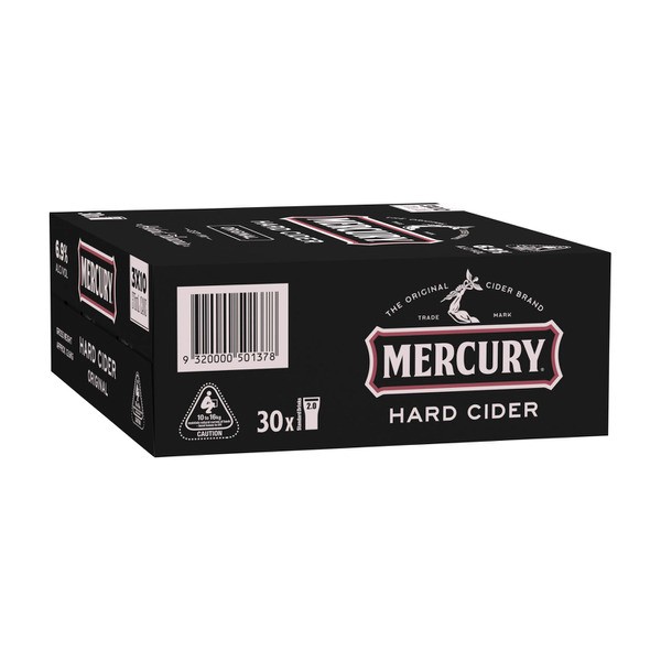 Mercury Hard Cider Can 375mL | 30 Pack