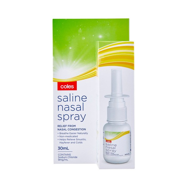 Coles Nasal Saline Solution | 30mL