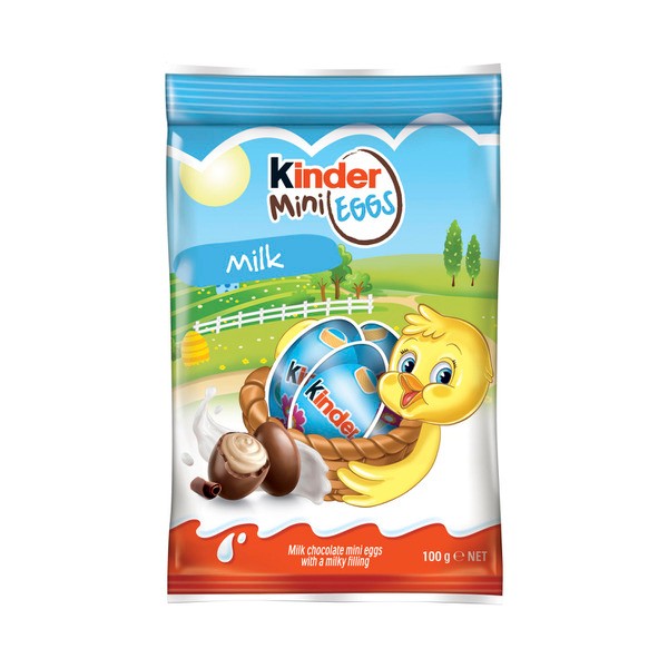 Kinder Mini Eggs Milk Chocolate Bag | 100g