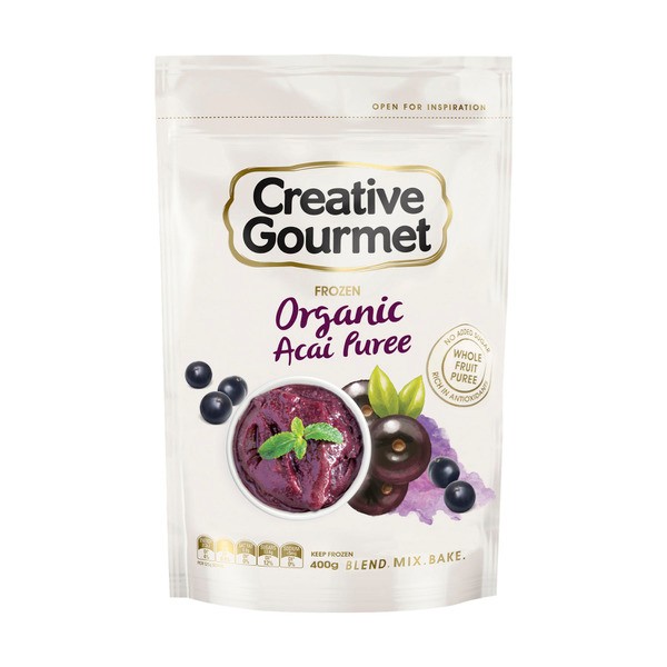 Creative Gourmet Frozen Organic Acai Puree | 400g