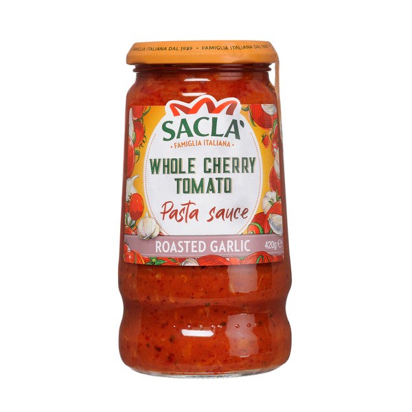 Sacla Cherry Tomato & Roast Garlic Pasta Sauce | 420g