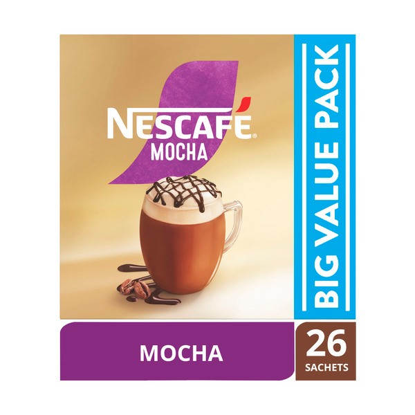 Nescafe Mocha Coffee Sachets | 26 Pack