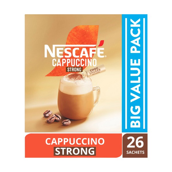 Nescafe Cafe Menu Coffee Cappuccino Strong | 26 Pack